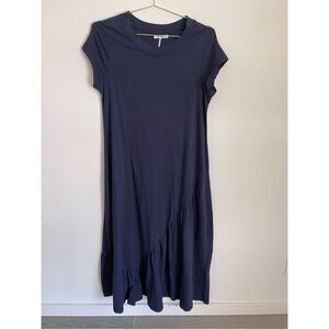 STITCHDROP 100% Cotton Minimalist Maxi Dress Size XS